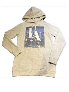 Long-sleeve T-shirt Dress AMNESIA Graphic Grunge Hoodie